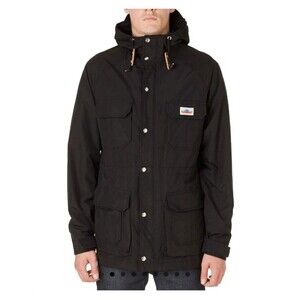 Penfield Kasson 60/40 Parka Field Jacket Lined Black With Hood Size S